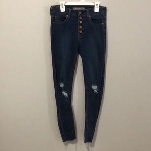 Just USA Dark Wash Skinny Jeans